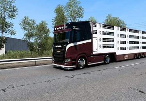 Комбо скин Eversверсия 1.0 для Euro Truck Simulator 2 (v1.40.x)