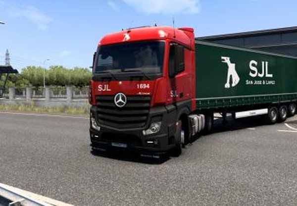 Комбо скин San jose & lopezверсия 1.0 для Euro Truck Simulator 2 (v1.40.x)