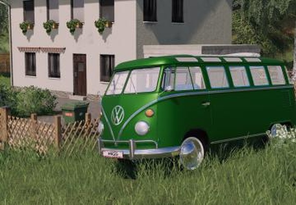 VolksWagen Van Hippy Styleверсия 1.1.0.0 для Farming Simulator 2019 (v1.6.x)