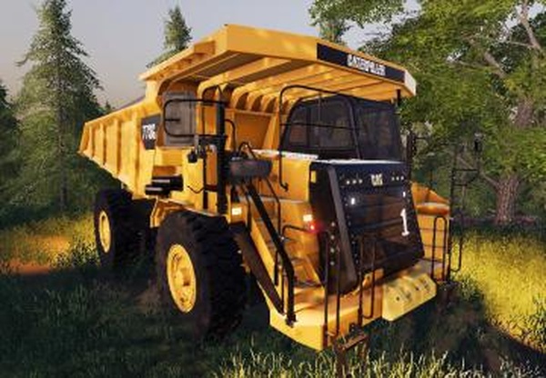 CAT 773Gверсия 1.0.0.0 для Farming Simulator 2019 (v1.6.0.0)