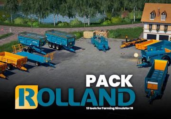 Rolland Packверсия 1.0.0.0 для Farming Simulator 2019 (v1.6.0.0)