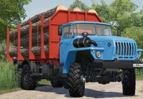Урал-4320-60 УСТ-5453версия 1.0.0.0 для Farming Simulator 2019 (v1.6.x)