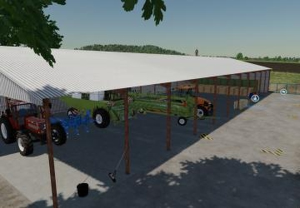Medium Bale Shedверсия 1.0.0.0 для Farming Simulator 2022