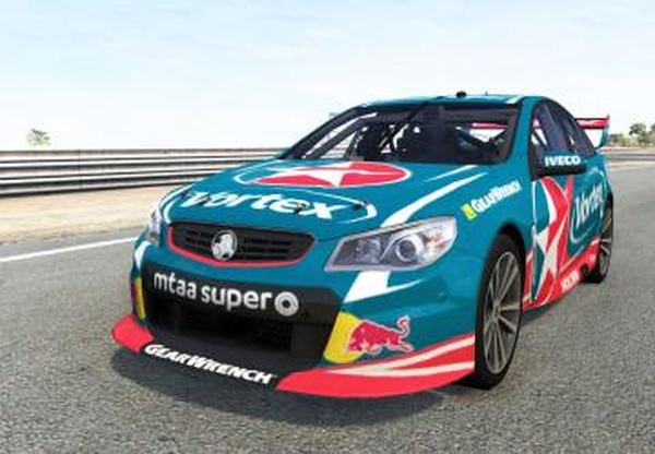 Holden Commodore VF V8 Supercar TeamVortexv1.0 для BeamNG.drive (v0.11.x)