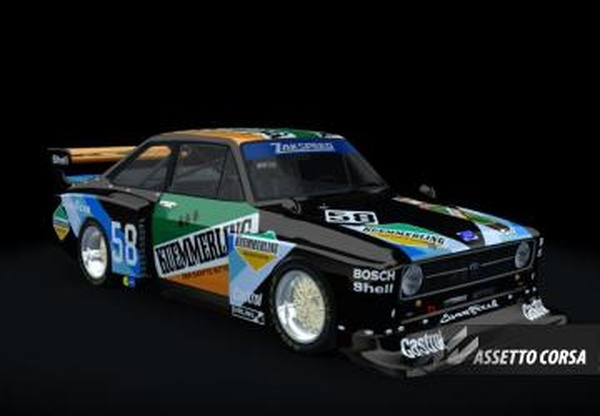 Zakspeed Escort MkII Group 5версия 1.0 для Assetto Corsa