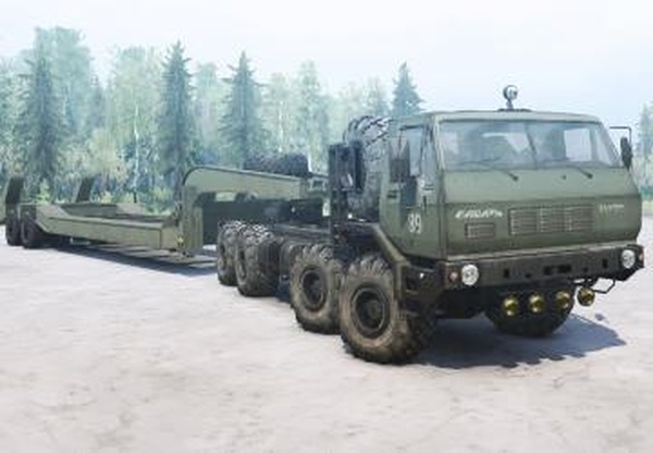 Краз Сибирьверсия 1.0 для Spintires: MudRunner (v18.10.18)