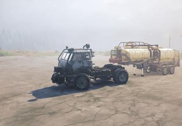 MAZ-53 3D model  Metro Exodusверсия 29.03.2019 для Spintires: MudRunner (v18/05/21)