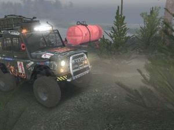 Текстура Уаз-469 «Angela»версия 1 для SpinTires (v03.03.16)