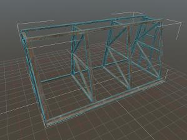 Объект для редактора карт «Металлоконструкция А»v1.0 для SpinTires (v03.03.16)