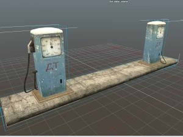 Объект для редактора карт «Колонки АЗС»версия 1.0 для SpinTires (v03.03.16)