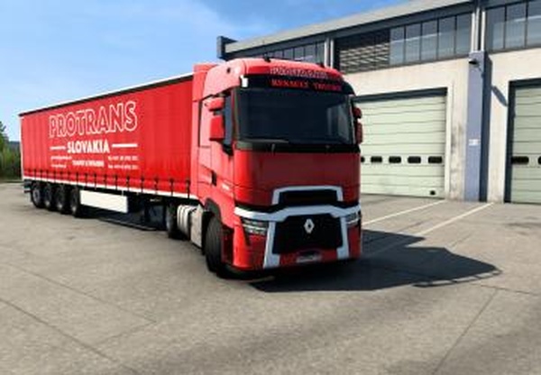 Комбо скин PROTRANS s.r.oверсия 1.0 для Euro Truck Simulator 2 (v1.40.x)