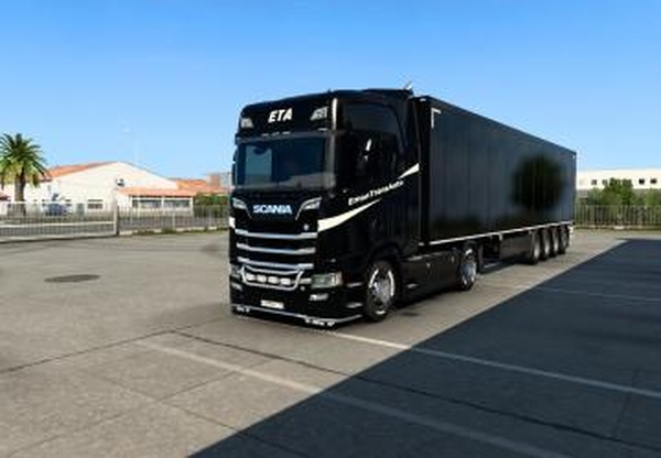 Комбо скин ЕманТрансАвто Scaniaверсия 1.0 для Euro Truck Simulator 2 (v1.40.x)