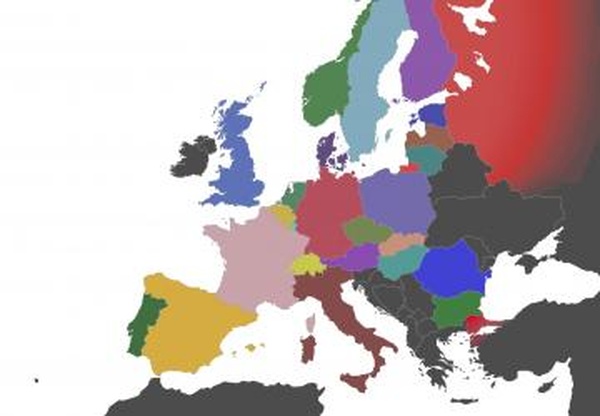 Simple Colored Mapверсия 17.04.2021 для Euro Truck Simulator 2 (v1.40.x)