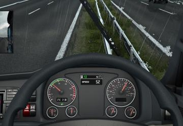 MAN TGX E6 Easy Read Dashboardверсия 1.0 для Euro Truck Simulator 2 (v1.40.x, - 1.43.x)