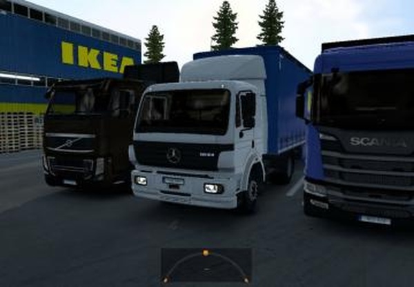 Mercedes Benz SK V8 Stock soundверсия 1.0 для Euro Truck Simulator 2 (v1.40.x, - 1.43.x)