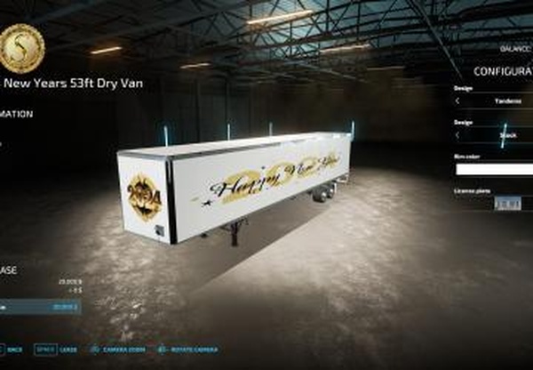 2024 New Years Dry Vanверсия 1.0.0.0 для Farming Simulator 2022