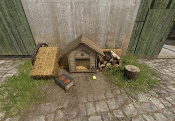 Dog House With Decorationверсия 1.0.0.0 для Farming Simulator 2025