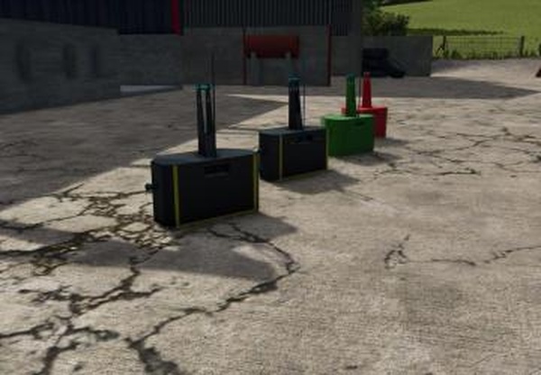 Irish 900KG Weightверсия 1.0.0.0 для Farming Simulator 2025