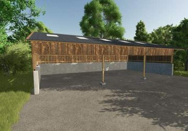 Wooden Shedверсия 1.0.0.0 для Farming Simulator 2025