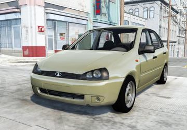 ВАЗ-1118 Lada Kalinaверсия 1.0 для BeamNG.drive (v0.11.x)