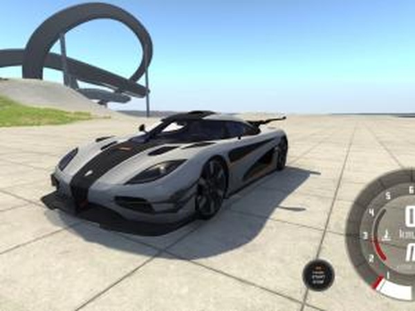 Koenigsegg Agera Oneверсия 1.0 для BeamNG.drive (v0.11)