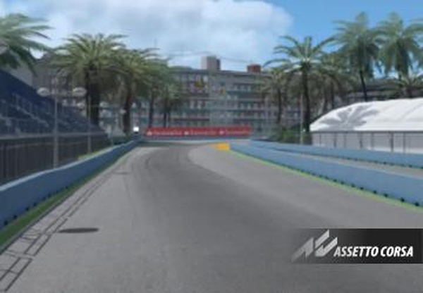 Valencia Street Circuitверсия 1.1 для Assetto Corsa