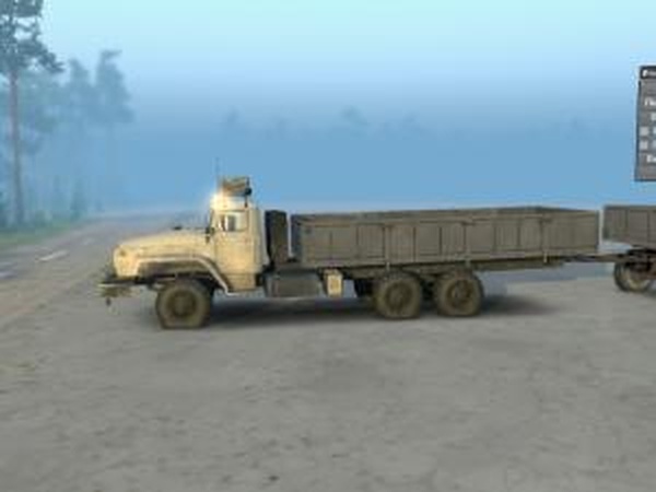 Урал-4320-1912-40 Vlanoверсия 1.0 для SpinTires (v03.03.16)