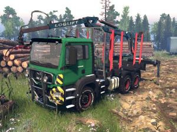 MAN TGS 26.480версия 2.0 для SpinTires (v03.03.16)