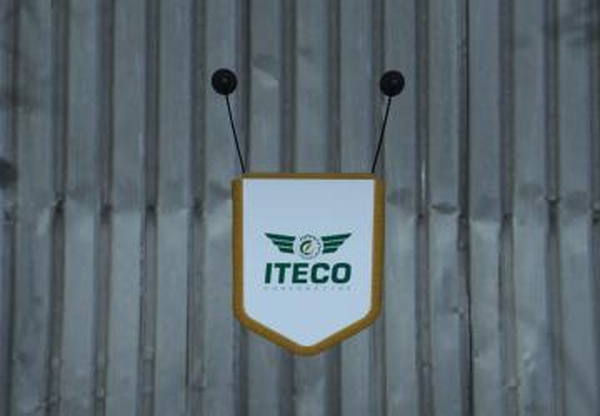 Вымпел «Iteco»версия 1.0 для Euro Truck Simulator 2 (v1.21.x, - 1.40.x)