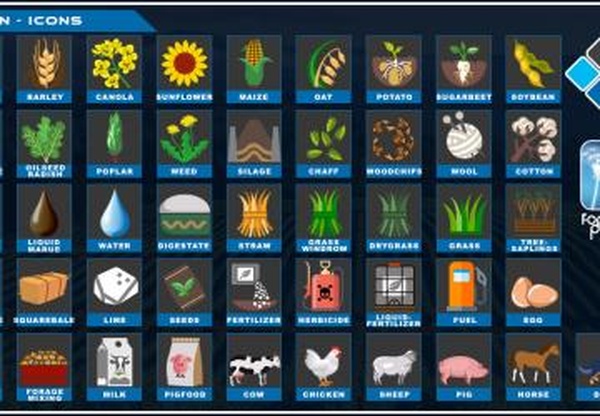 Global Company Addon Iconsверсия 1.2.0.0 для Farming Simulator 2019