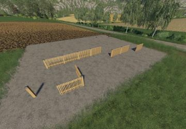 Fence Packверсия 1.0.0.1 для Farming Simulator 2019