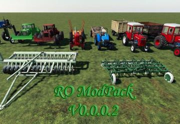 RO ModPackверсия 0.0.0.2 для Farming Simulator 2019 (v1.6.0.0)