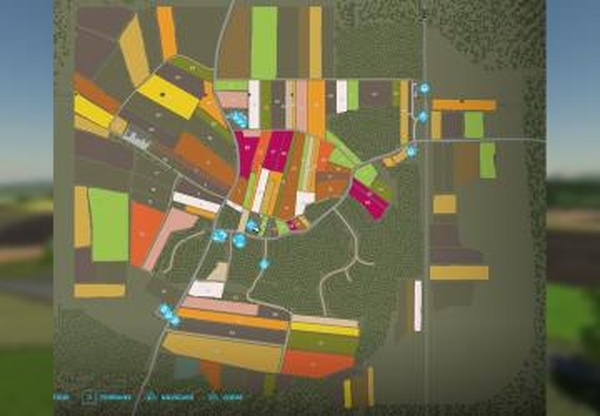 Карта «Gwiedzin»версия 1.0.0.0 для Farming Simulator 2022