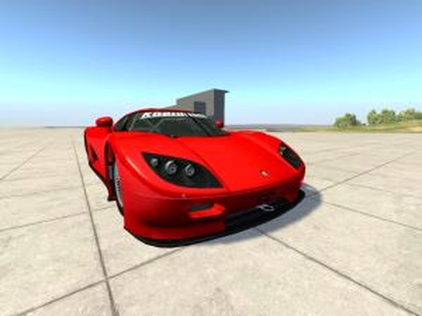 Koenigsegg CCRверсия 1.0 для BeamNG.drive (v0.11)