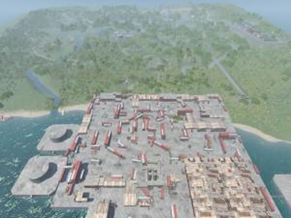 Карта «Port Remade»версия 1.3 для BeamNG.drive (v0.10-0.11)