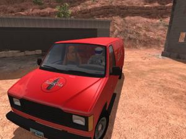 Водитель, пассажир и грузверсия 0.9 для BeamNG.drive (v0.10-0.11)