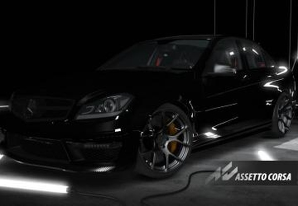 Mercedes-Benz C63 AMG W204 6-Speed Swapверсия 1.0 для Assetto Corsa
