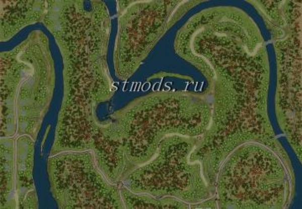 Карта «Среди сопок»версия 1.0 для Spintires: MudRunner (v19.11.18)