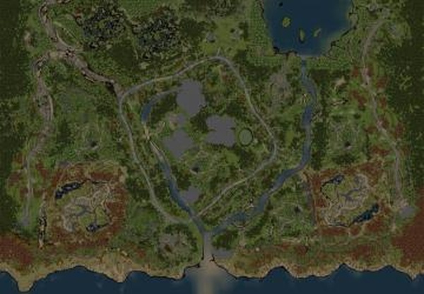 Карта «Побережье 2016»версия 1.0 для Spintires: MudRunner (v19.11.18)