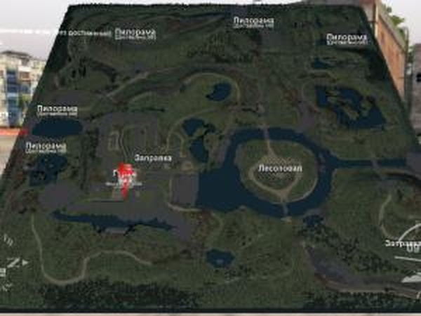 Карта «Сезон 12»версия 01 для SpinTires (v03.03.16)