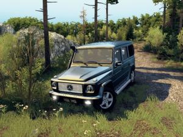 Mercedes Benz G500версия 1 для SpinTires (v03.03.16)