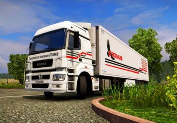 Комбо скин «Cronus» для Камаз 5490версия 1.0 для Euro Truck Simulator 2 (v1.30.x, - 1.40.x)