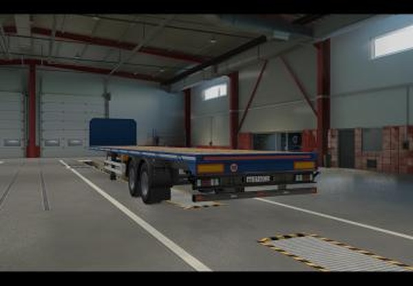 Новый бампер для SCS трейлеровверсия 1.1 для Euro Truck Simulator 2 (v1.40.x)