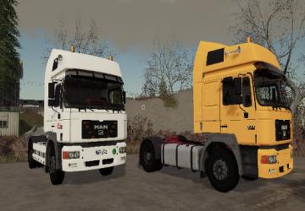 MAN f2000 19.141версия 1.2 для Farming Simulator 2019