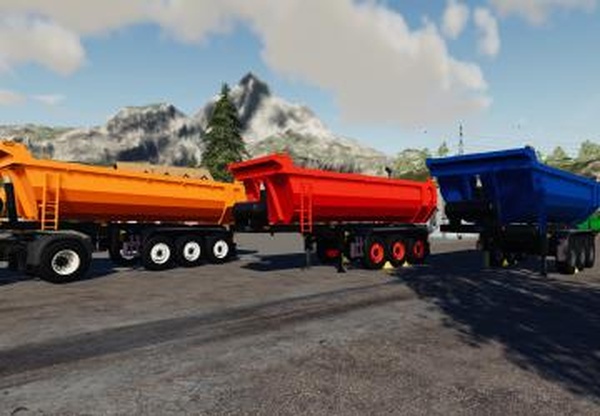 Schmitz Cargobull Kipper (TPM VERSION)версия 1.0.0.0 для Farming Simulator 2019 (v1.5.1.0)