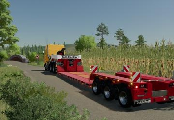 Goldhofer STZ-VP 3версия 1.0.0.6 для Farming Simulator 2022 (v1.13.x)