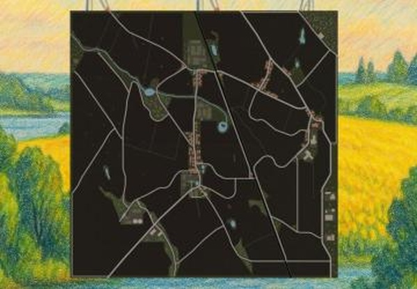 Карта «Mecklenburg Lake District»версия 1.0.0.0 для Farming Simulator 2025