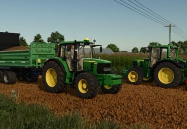 John Deere 6030 Premium 4cyl Seriesверсия 1.0.0.0 для Farming Simulator 2025