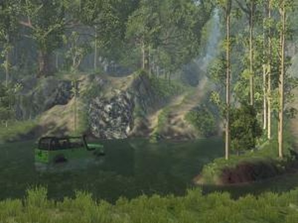Карта «Hopper Hole Park»версия 1.0 для BeamNG.drive (v0.10.x)