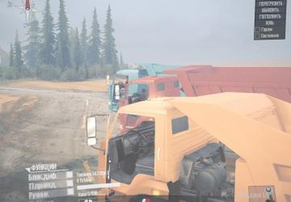 Текстуры для Камазов от Konturena Alekseyv1.0 для Spintires: MudRunner (v18.10.18)